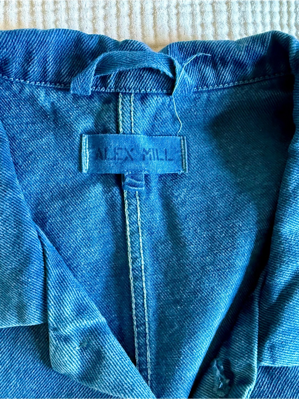 Alex Mill Indigo Blue Workwear Chore Jacket - Picture 2 of 4